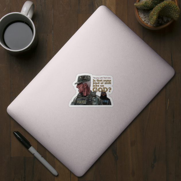 One Battle After Another: Sick Joke on God by 51Deesigns